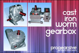 Cast-Iron Worm Gearboxes
